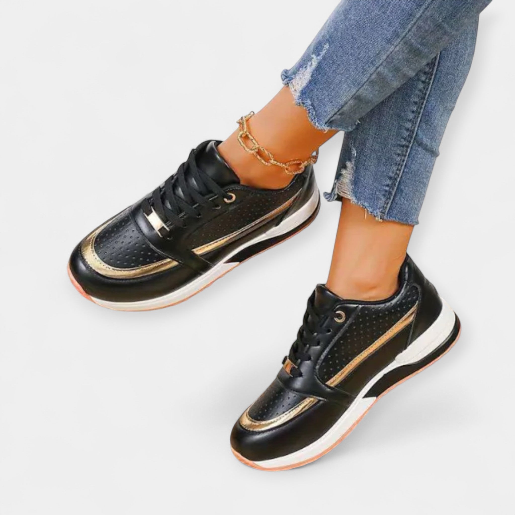 Sára Eleganta Ultralegga Sport Sneakers för Dagarna