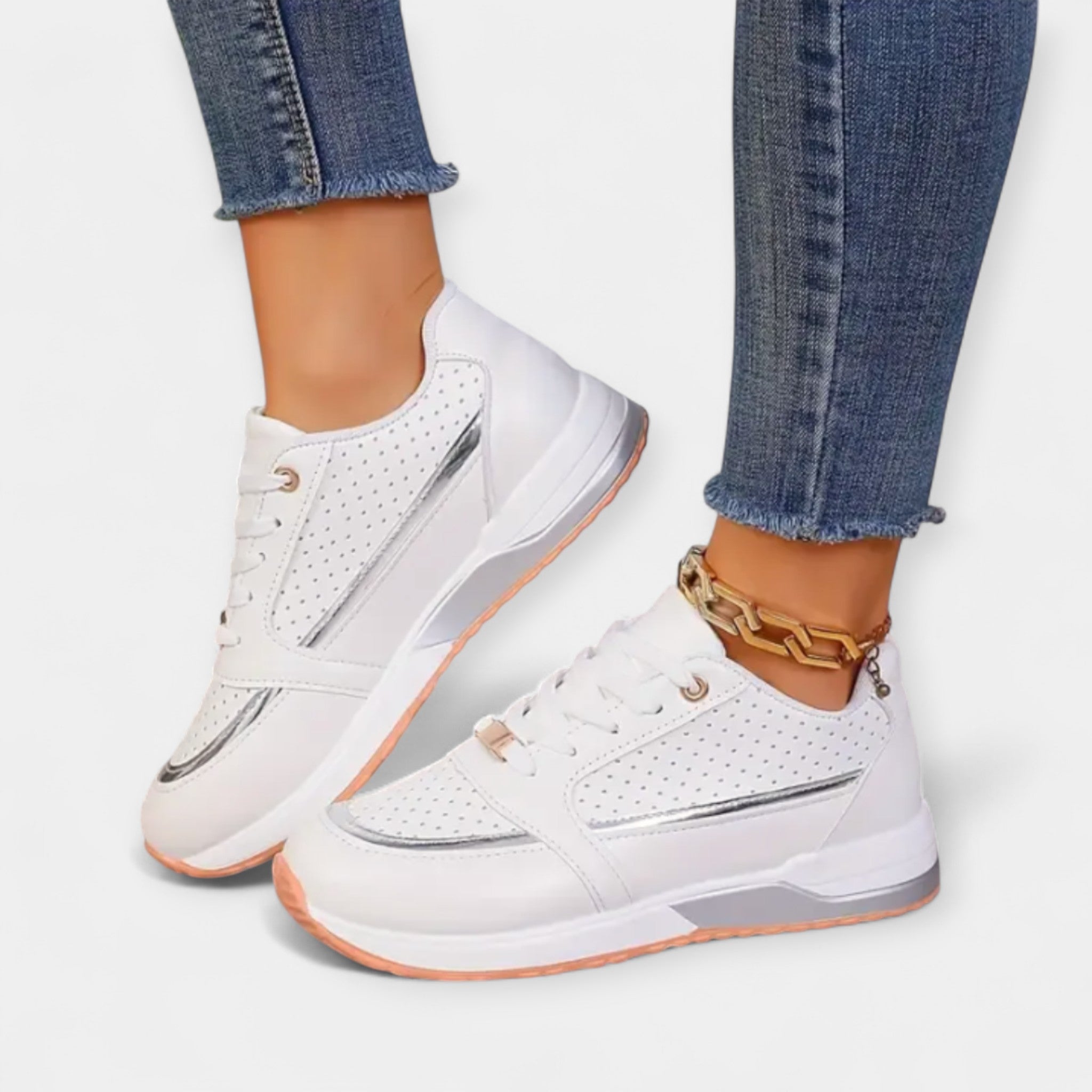 Kristýna Eleganta Ultra Lätta Sneakers för Damer