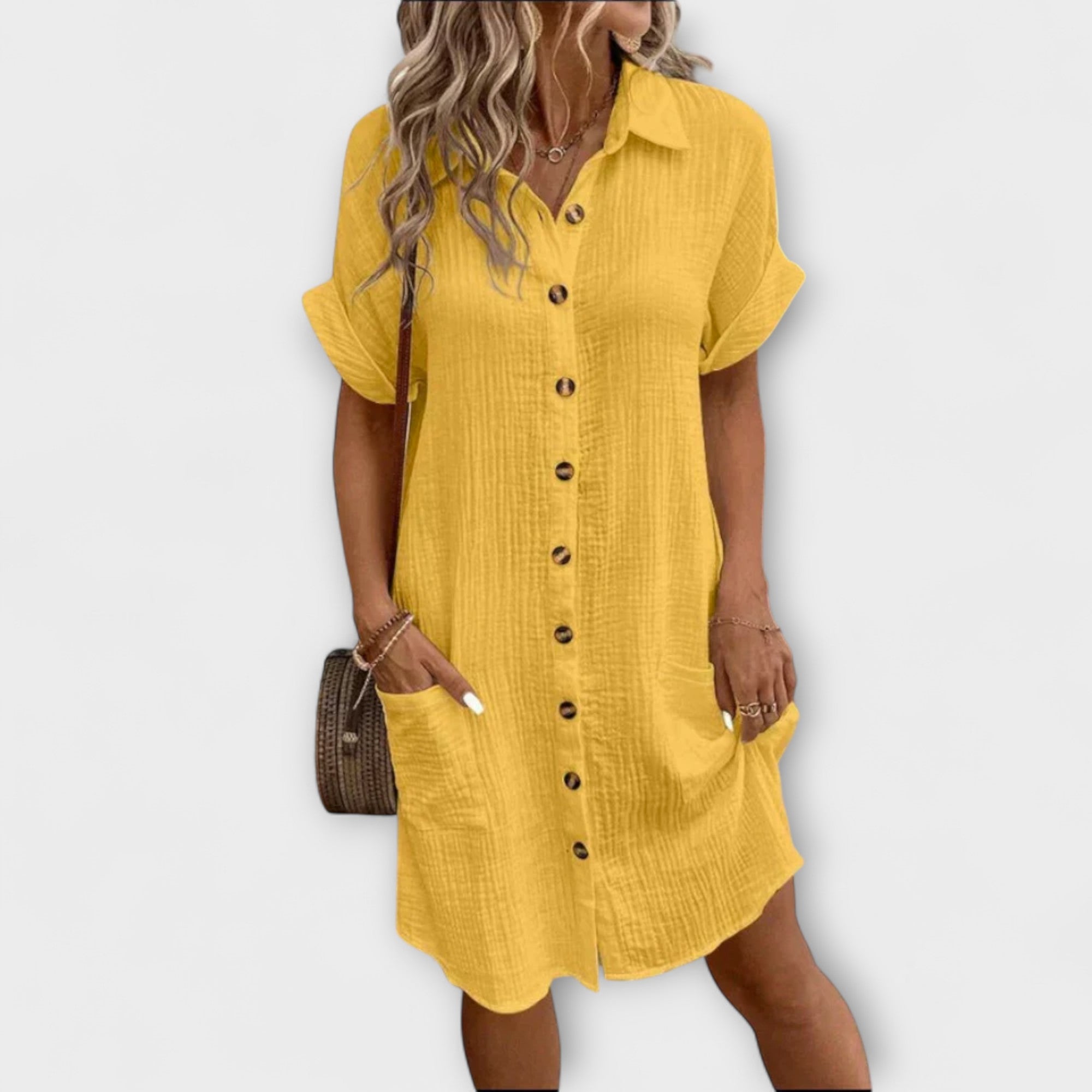 Classic Casual Polo Dress