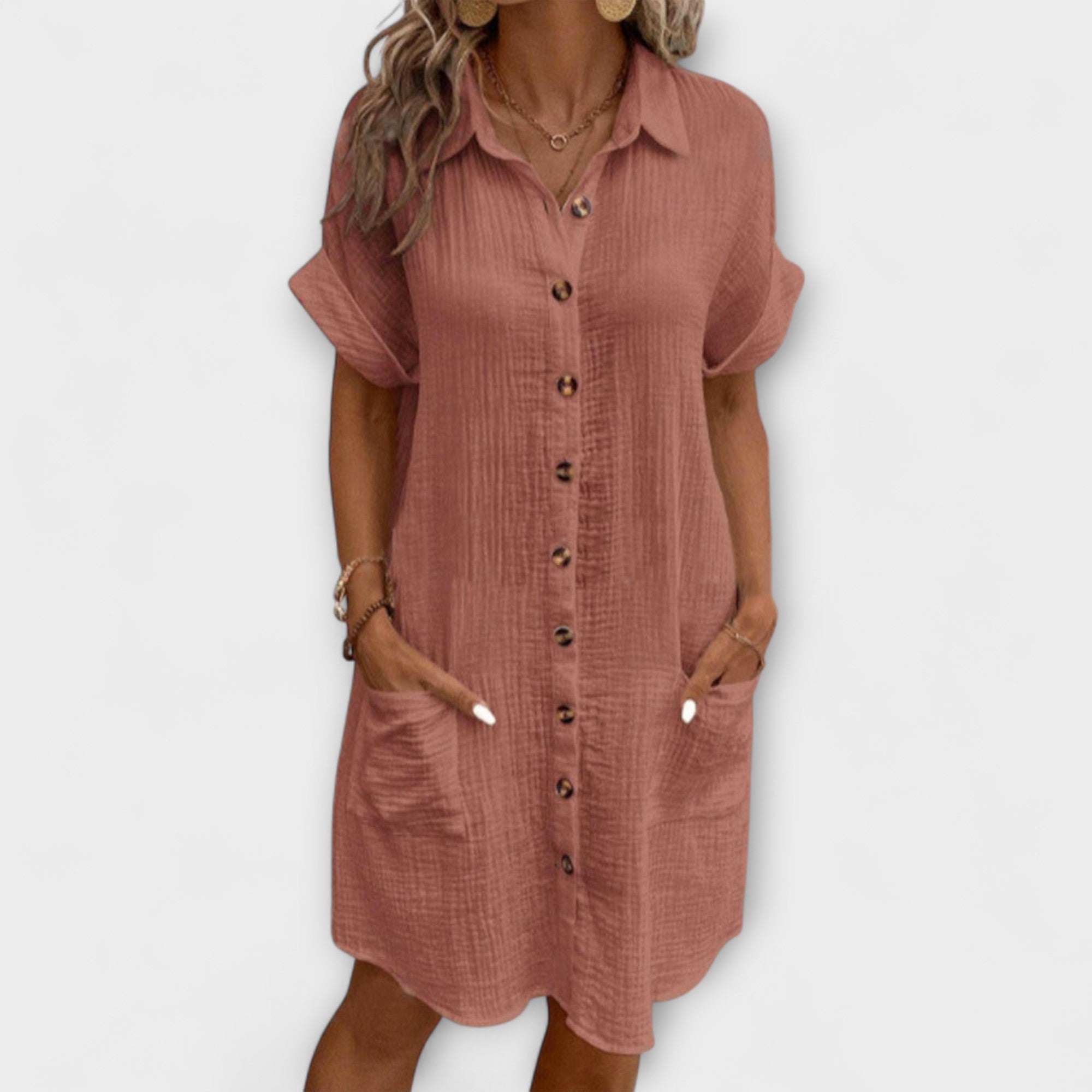 Classic Casual Polo Dress