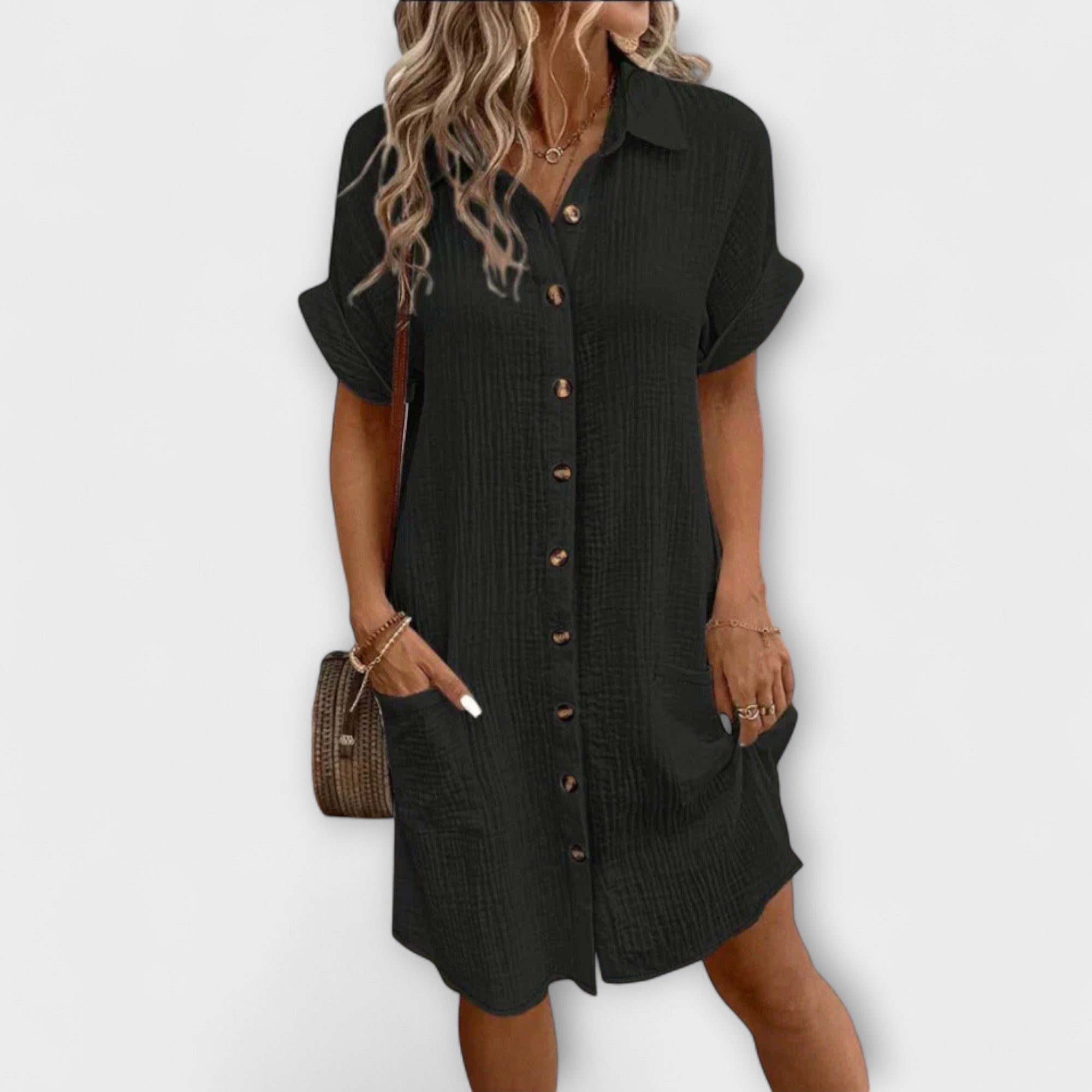 Classic Casual Polo Dress