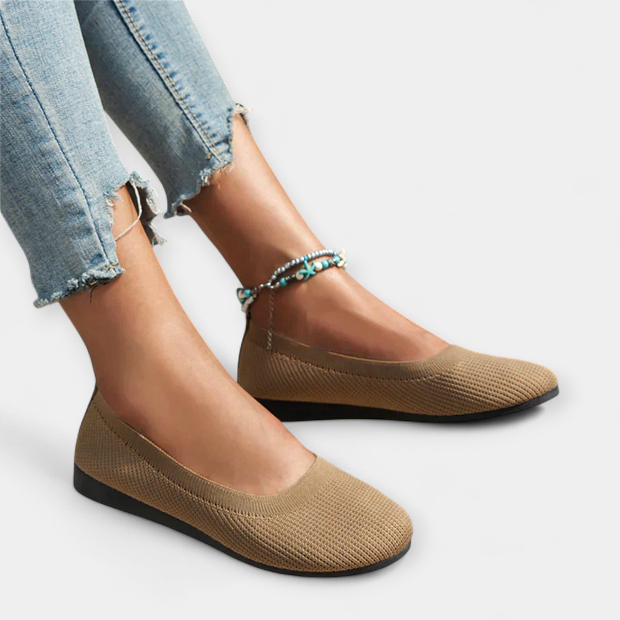 Sára Eleganta Ortopediska Slip-On Sportskor med Minnesskum