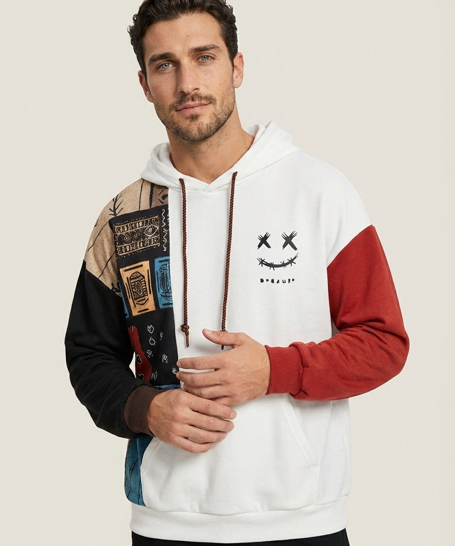 Axel - Urban Patchwork Hoodie