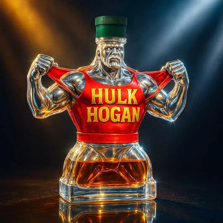 1953-2025 HULK HOGAN Kommemorativ Whiskyflaska" can be rewritten as:

"Kommemorativ Whiskyflaska för HULK HOGAN (1953-2025)