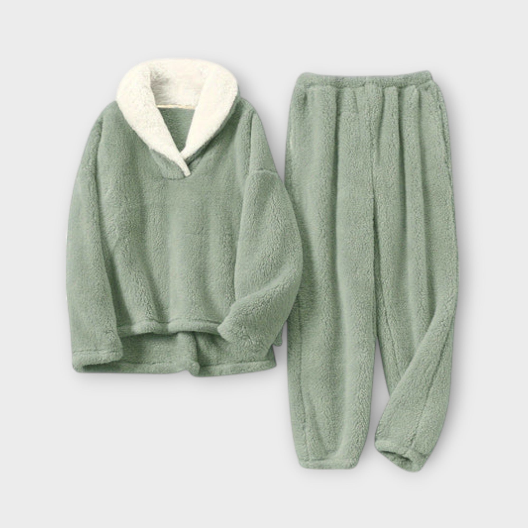 Uppvärmda flanellset