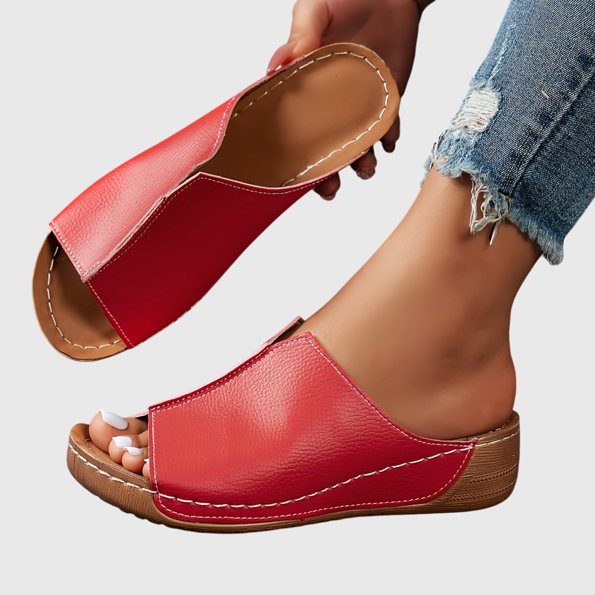 Stiliga ortopediska sandaler