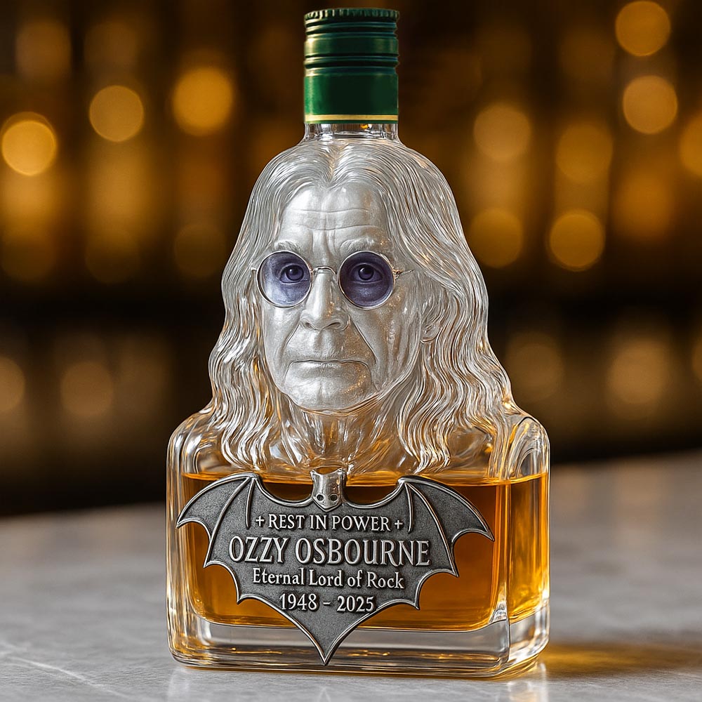 Eternizat i glas — Whiskyglas hyllande Ozzy Osbourne