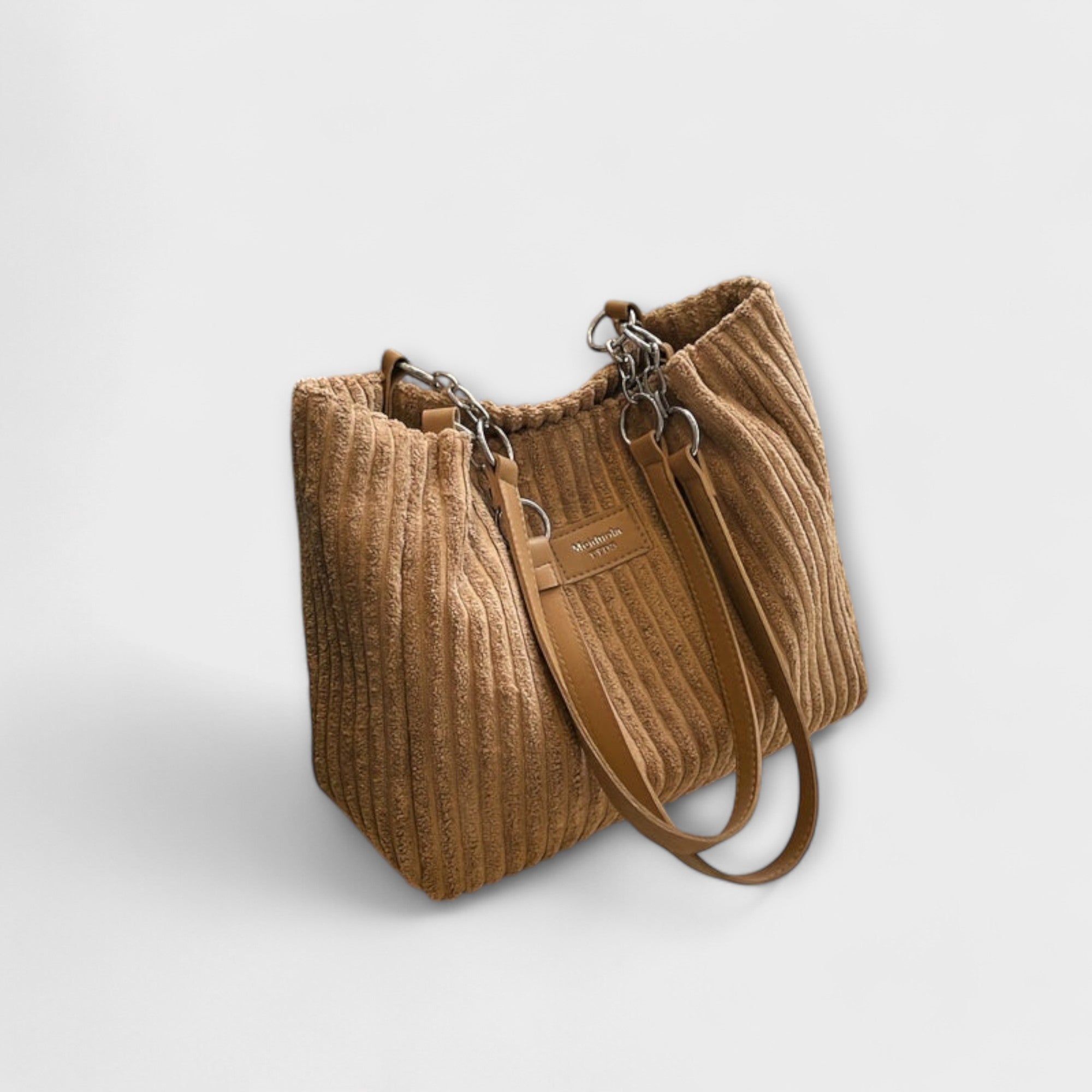 Mjukt Corduroy Väska