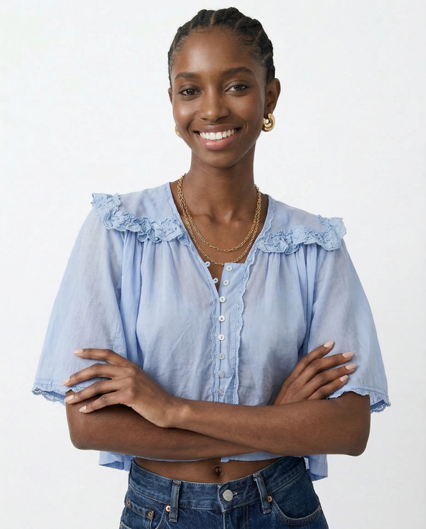 Marais Blus med Volanger