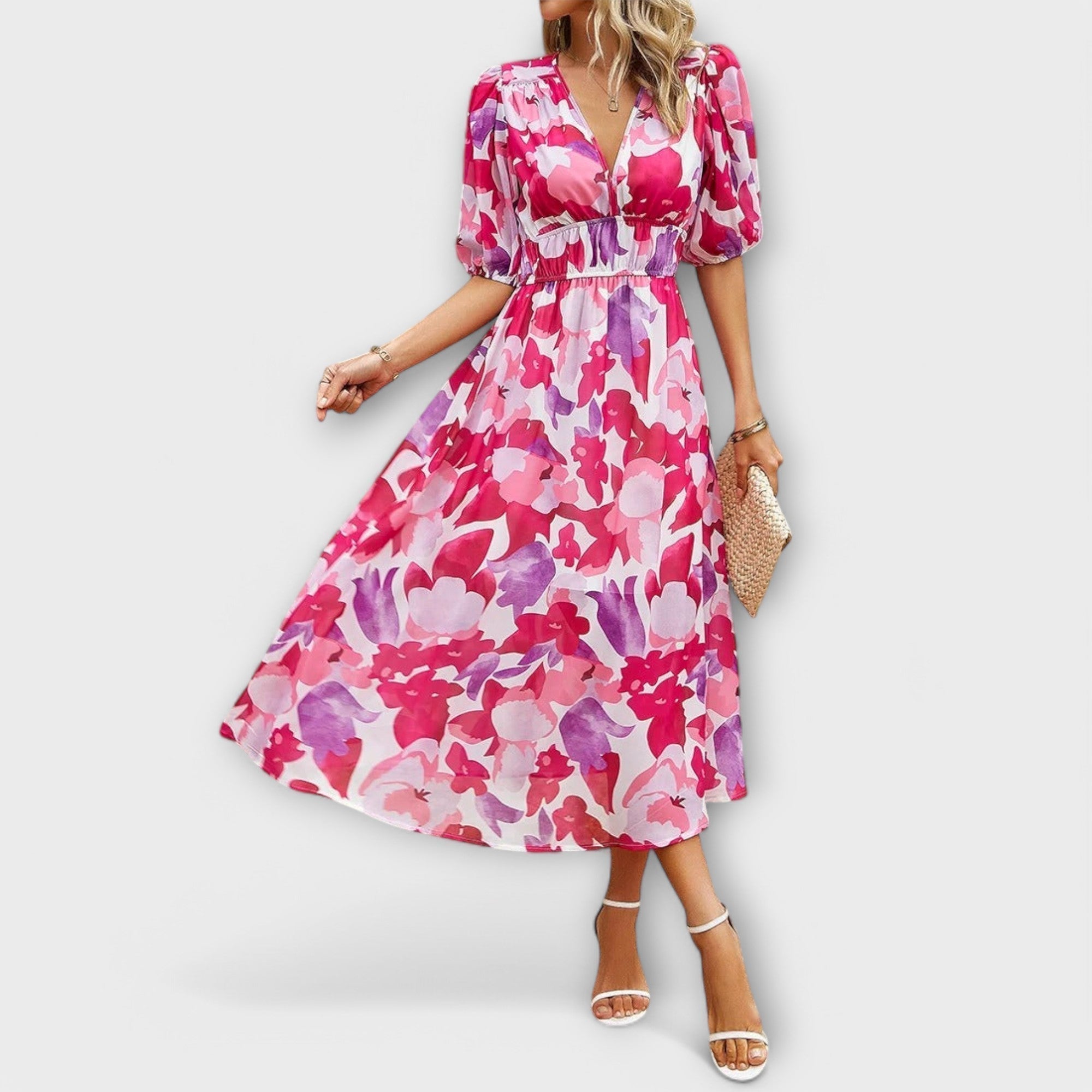 Elegant Midi Klänning