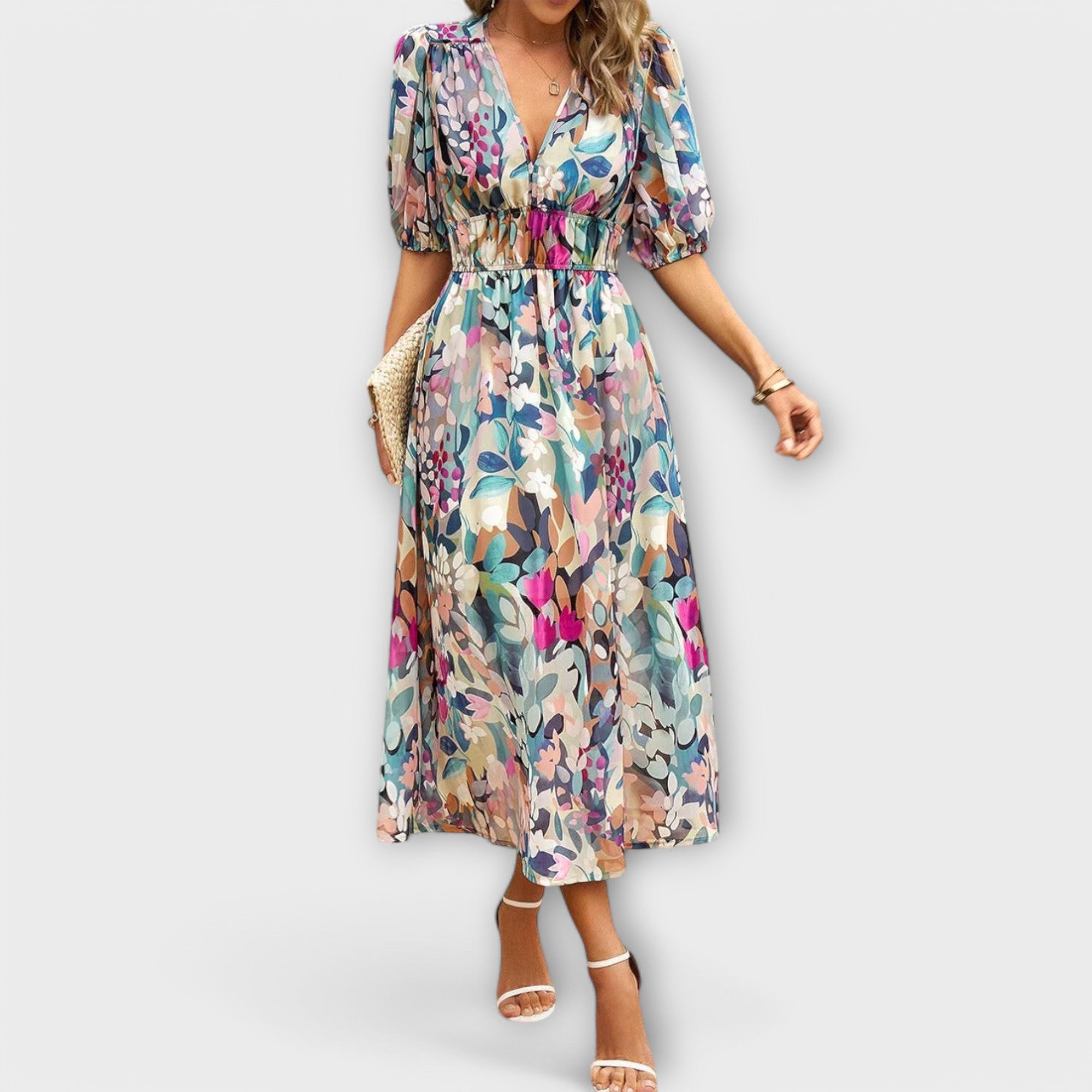 Elegant Midi Klänning