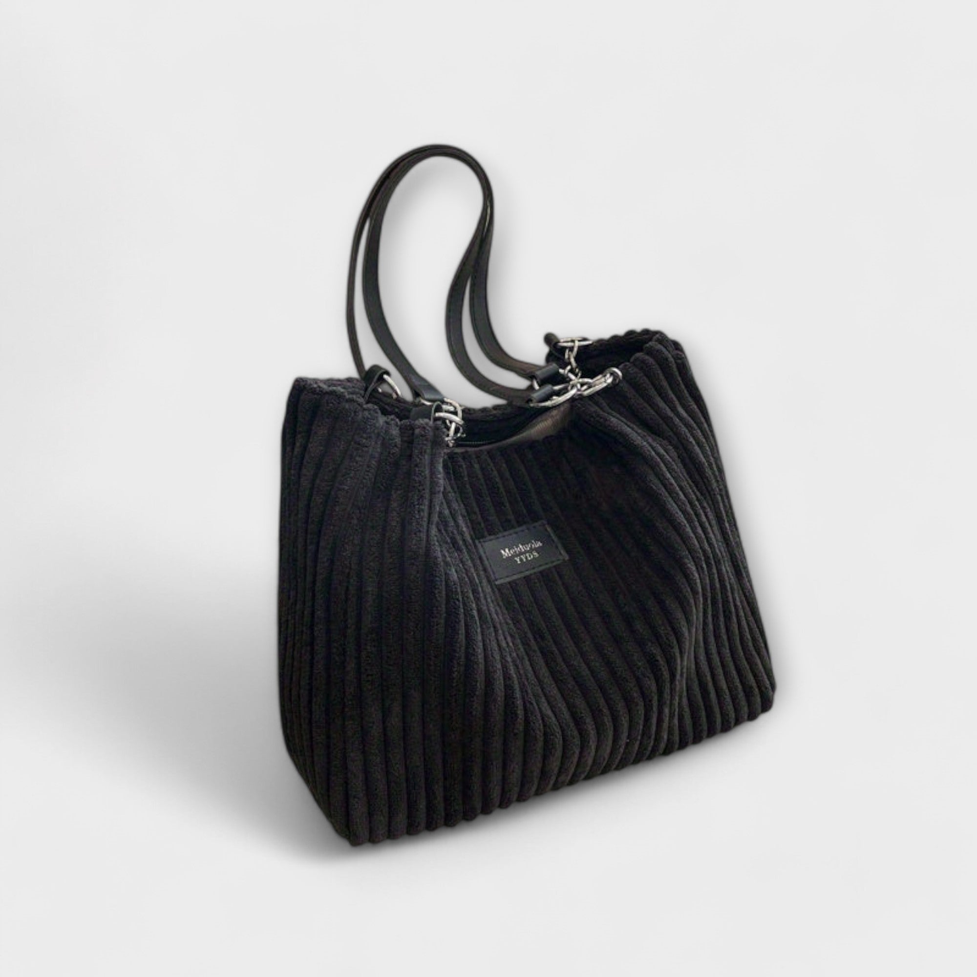 Mjukt Corduroy Väska