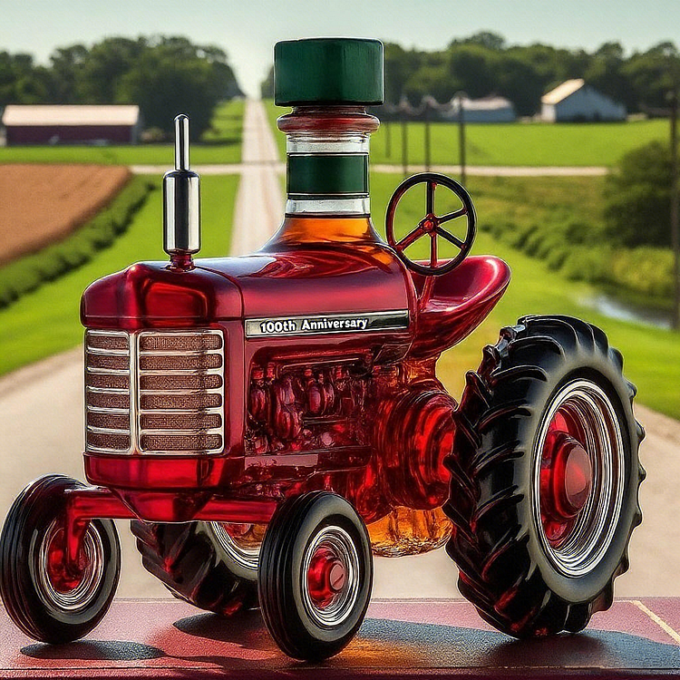 100-Year Farmall Whisky Flask