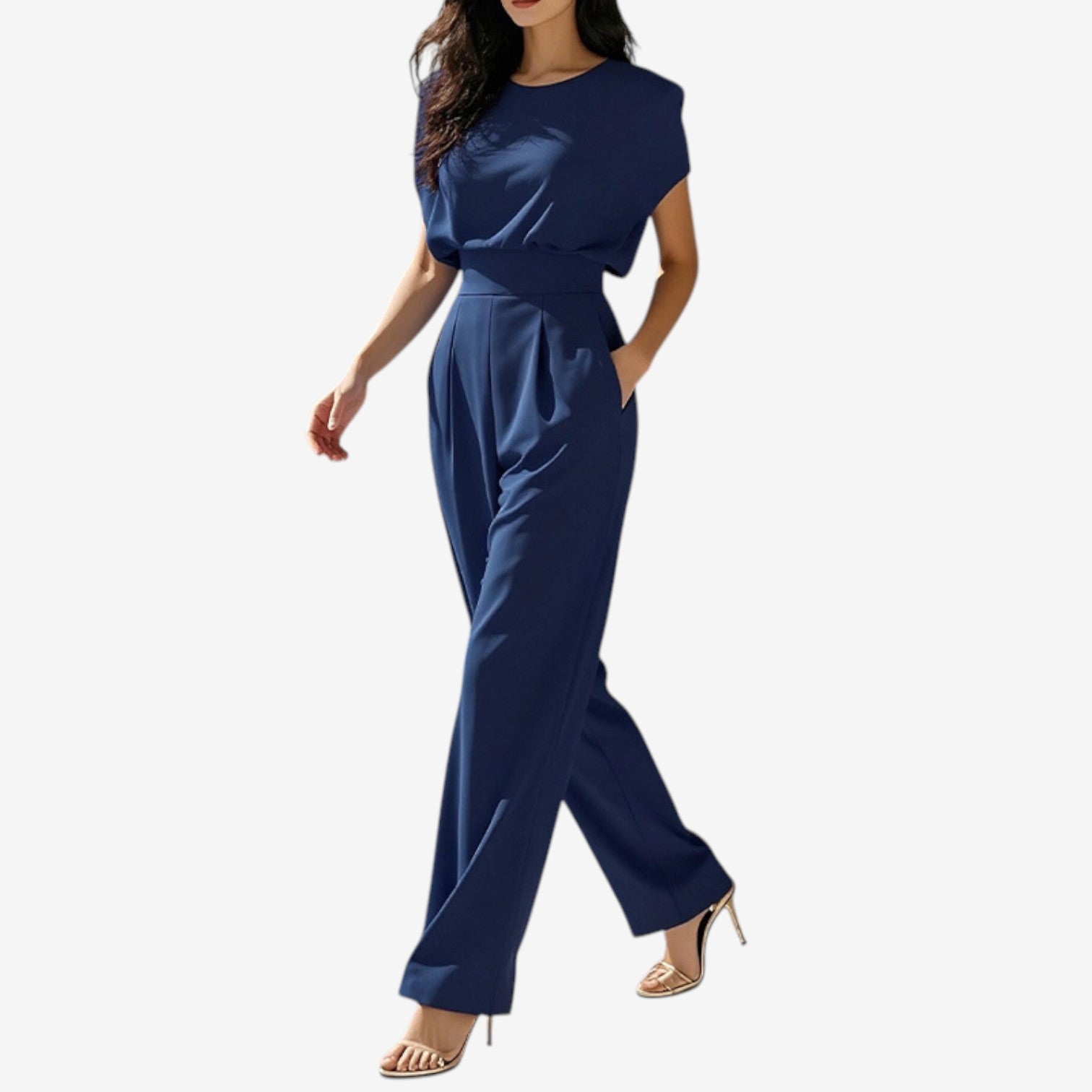 MIRA | Jumpsuit för kvinnor med midjeformande design och raka ben