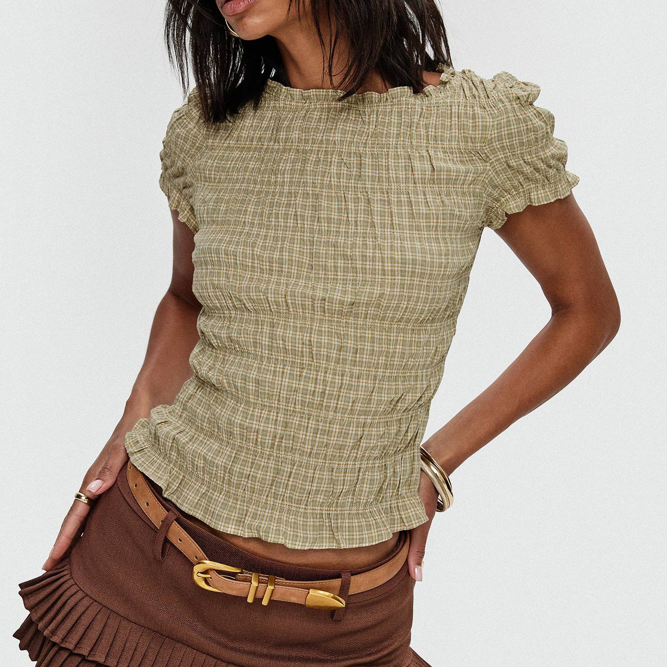 Chloe Cilvaney Ruffled Top