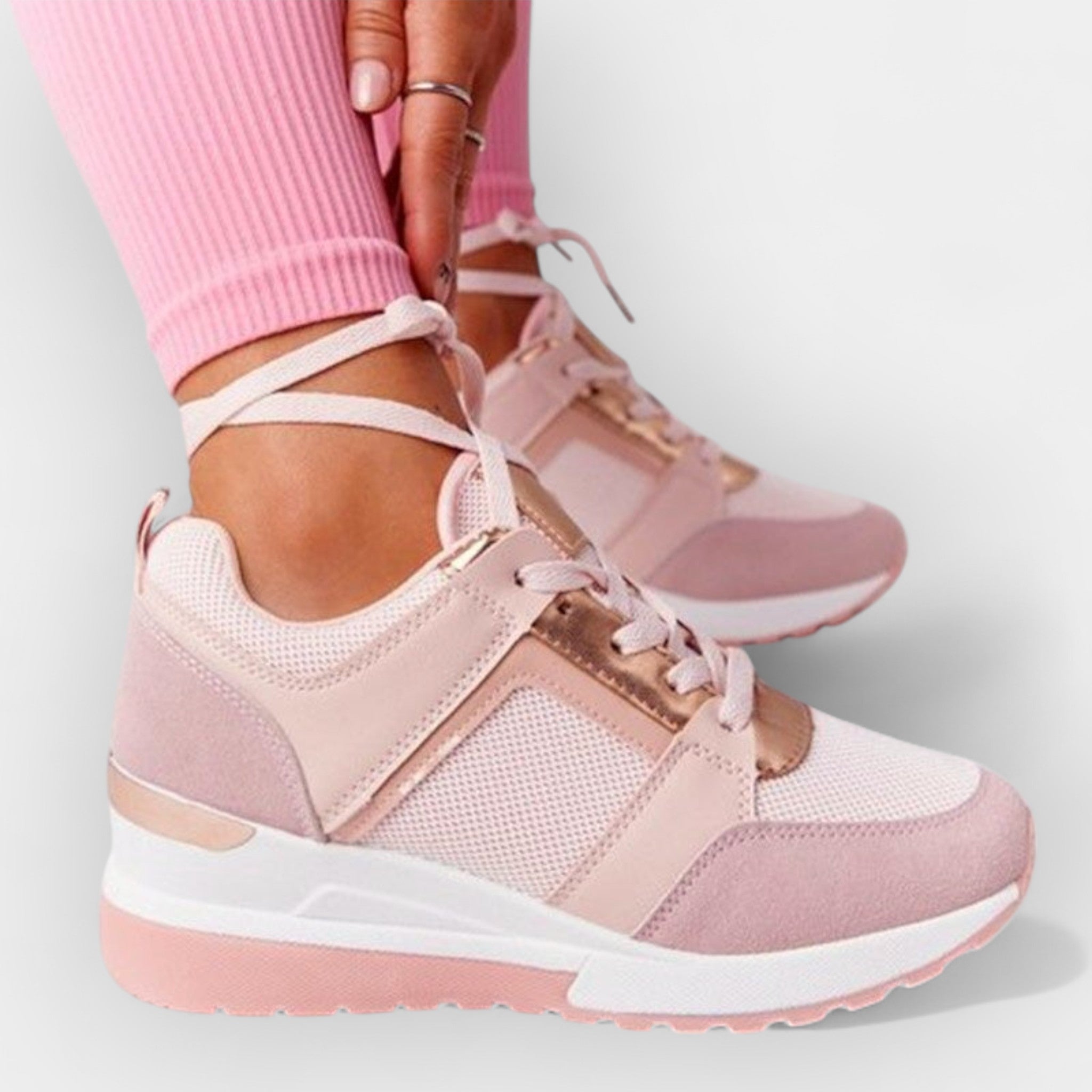 Lucie Eleganta Ergonomiska Sneakers för Daglig Komfort